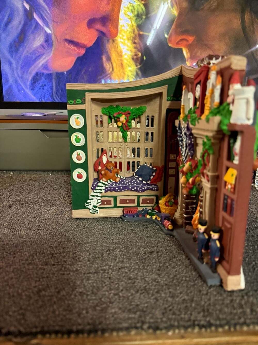 Department 56 All Through The House 'Down The Chimney' Christmas Figurine